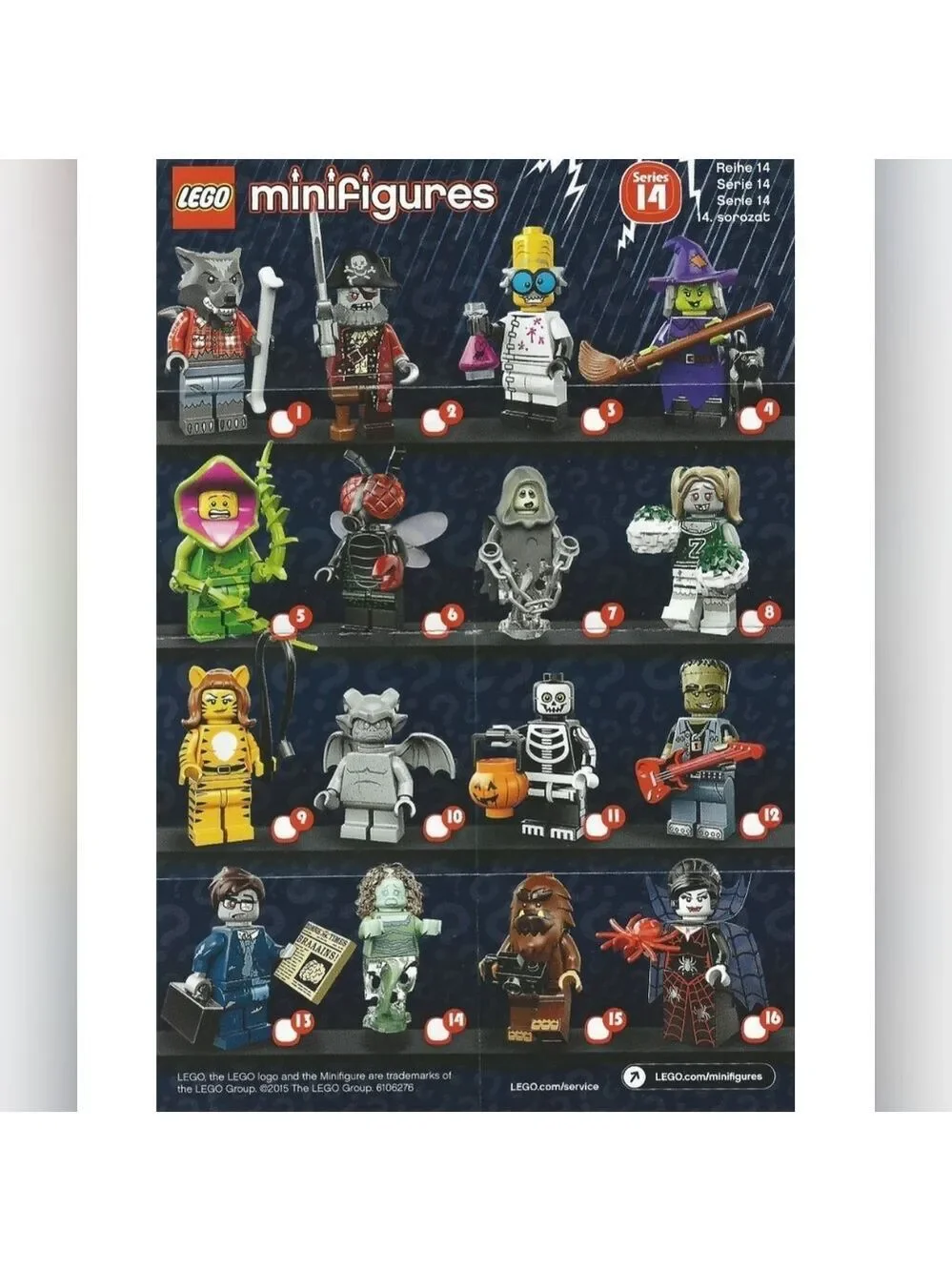 Lego Minifigures Series 14 Monsters #71010